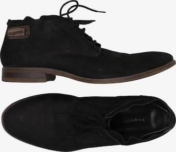 bugatti Halbschuh 43 in Schwarz: Vorderseite