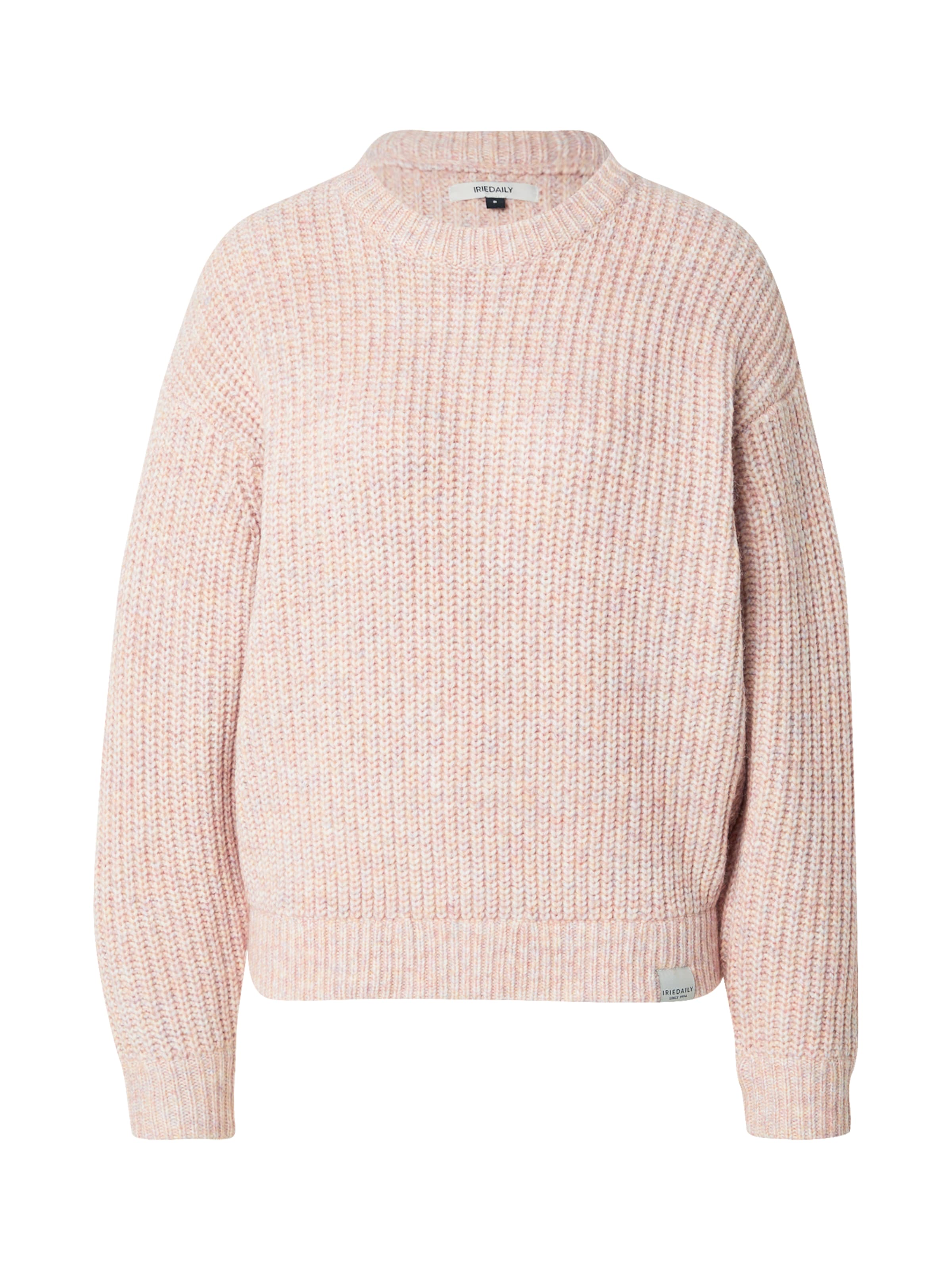 Iriedaily Pull-over 'Hairiette' en rose, Vue avec produit