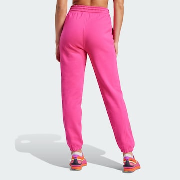 ADIDAS BY STELLA MCCARTNEY Tapered Workout Pants in Red