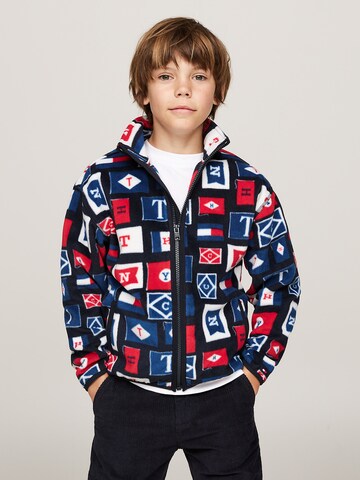 TOMMY HILFIGER Fleecejacke in Blau: Vorderseite