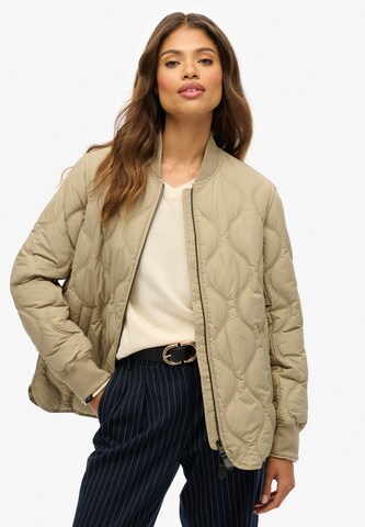 Superdry Tussenjas in Beige: voorkant
