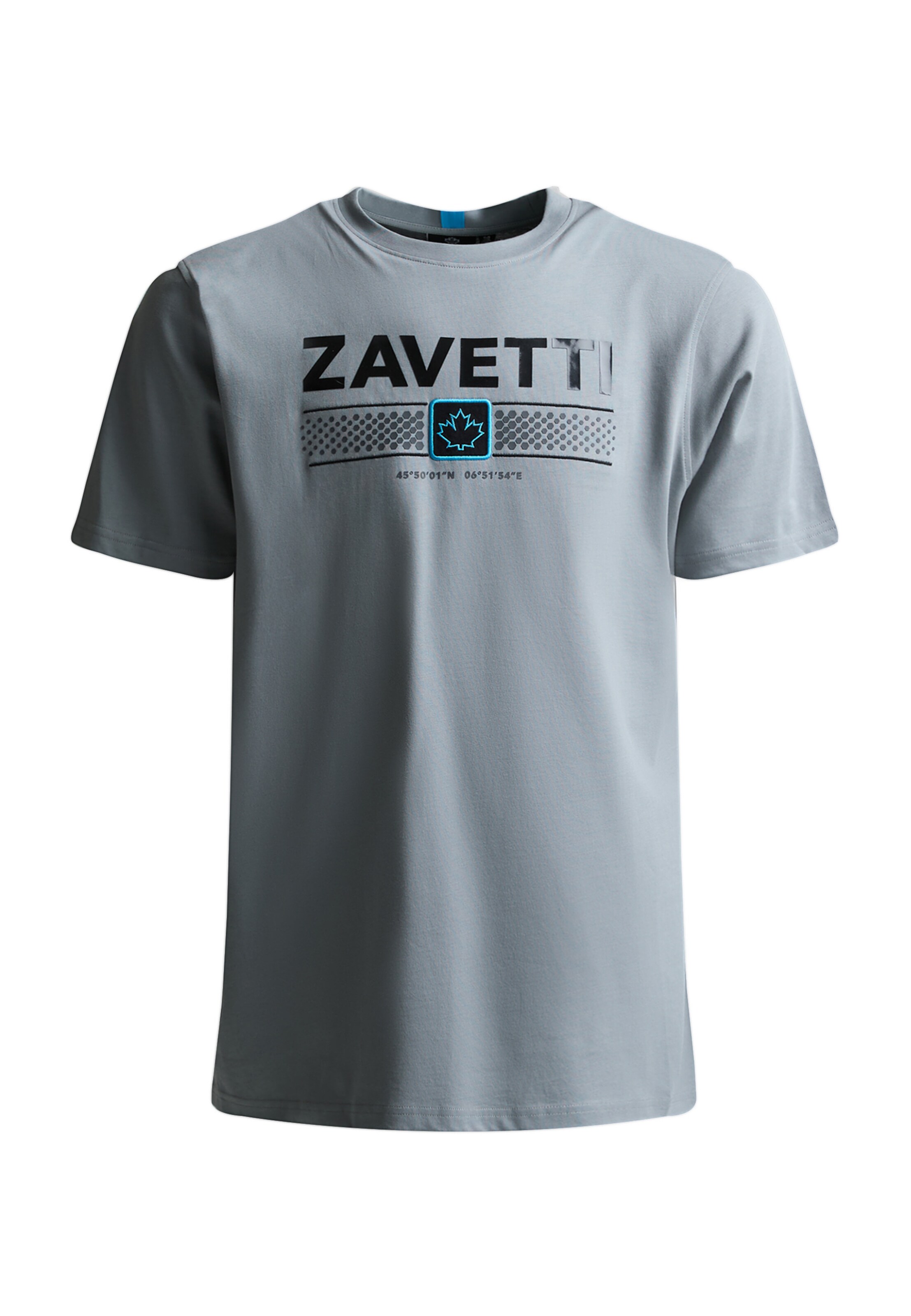T-Shirt 'VIARELLO' Zavetti Canada en gris : devant
