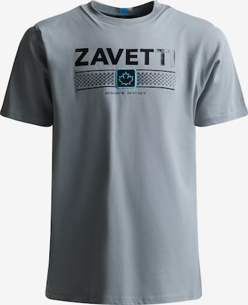 T-Shirt 'VIARELLO' Zavetti Canada en gris : devant