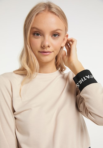 myMo ATHLSR Sportief sweatshirt in Beige