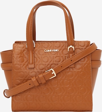 Calvin Klein Handbag in Brown: front