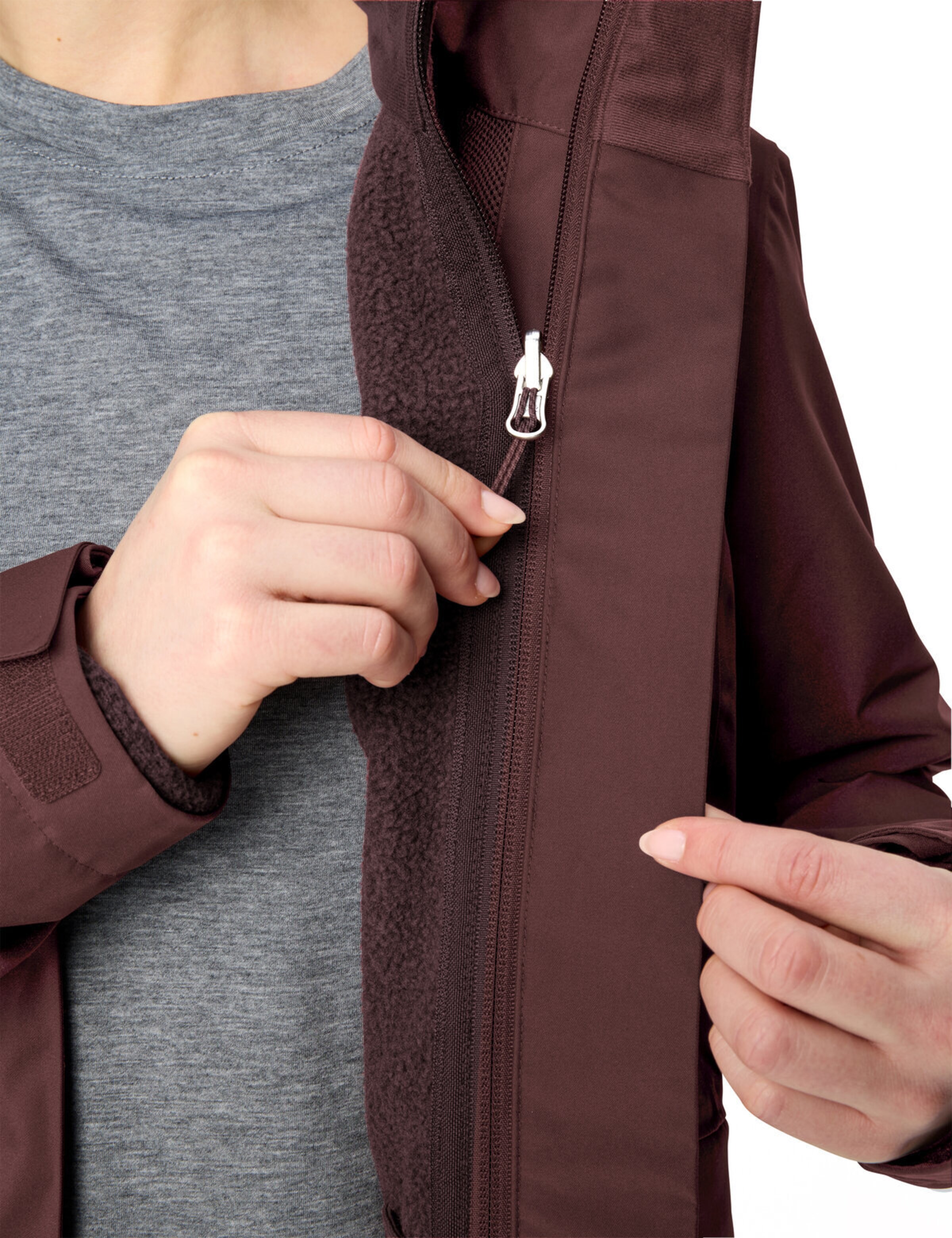 VAUDE Outdoorjacke 'Idris IV' in Rot