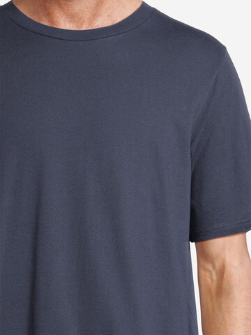 SCHIESSER Pajama short 'Night & Home' in Blue