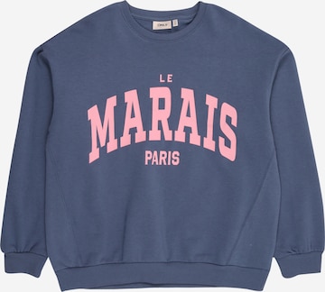 ONLY GIRLS Sweatshirt in Blue: front