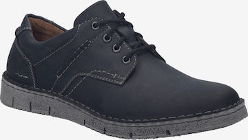 JOSEF SEIBEL Lace-Up Shoes in Black: front