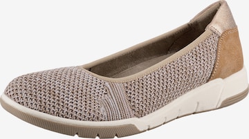 Relife Ballet Flats 'Horas' in Grey: front