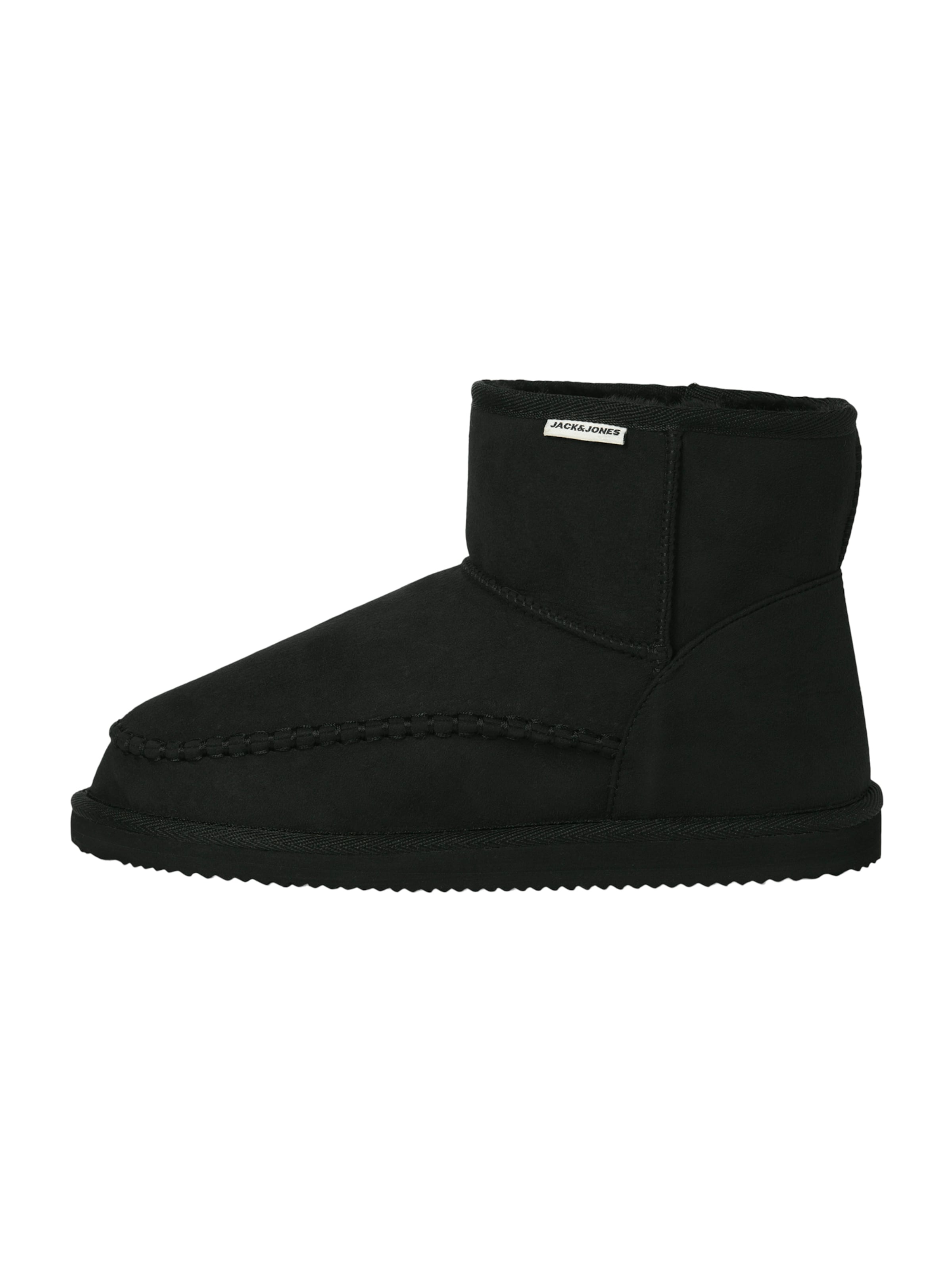 Boots 'JFWMANOR' JACK & JONES en noir : devant