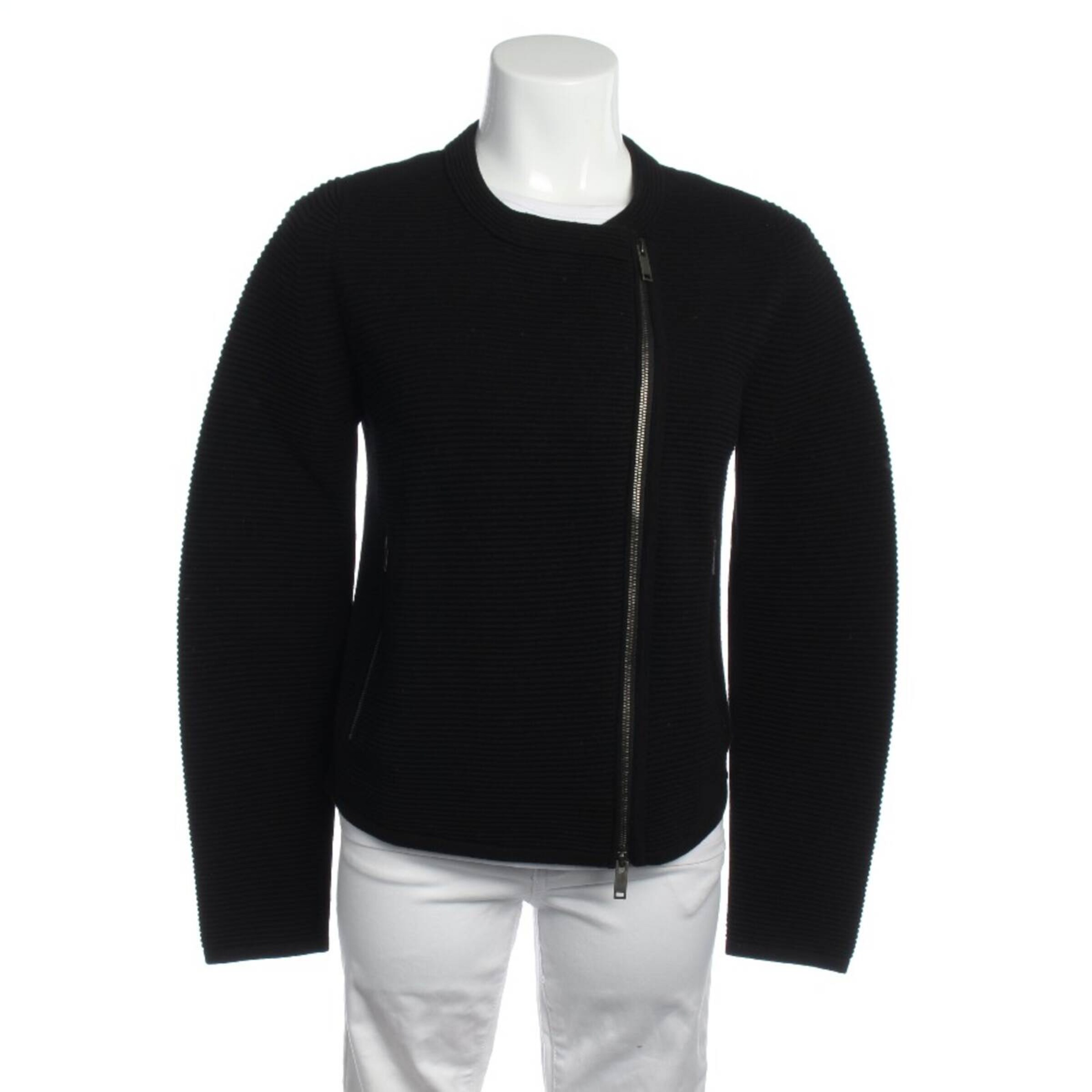 Marc O'Polo Übergangsjacke M in Schwarz: Vorderseite