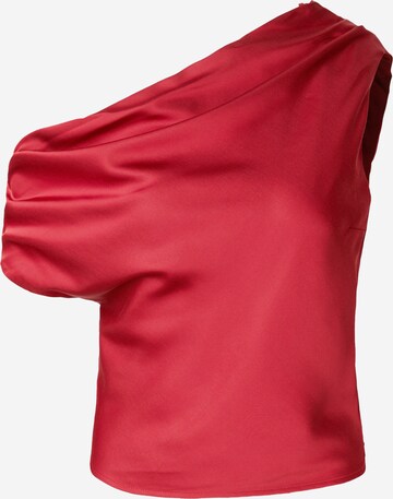 Abercrombie & Fitch Blouse in Rood: voorkant