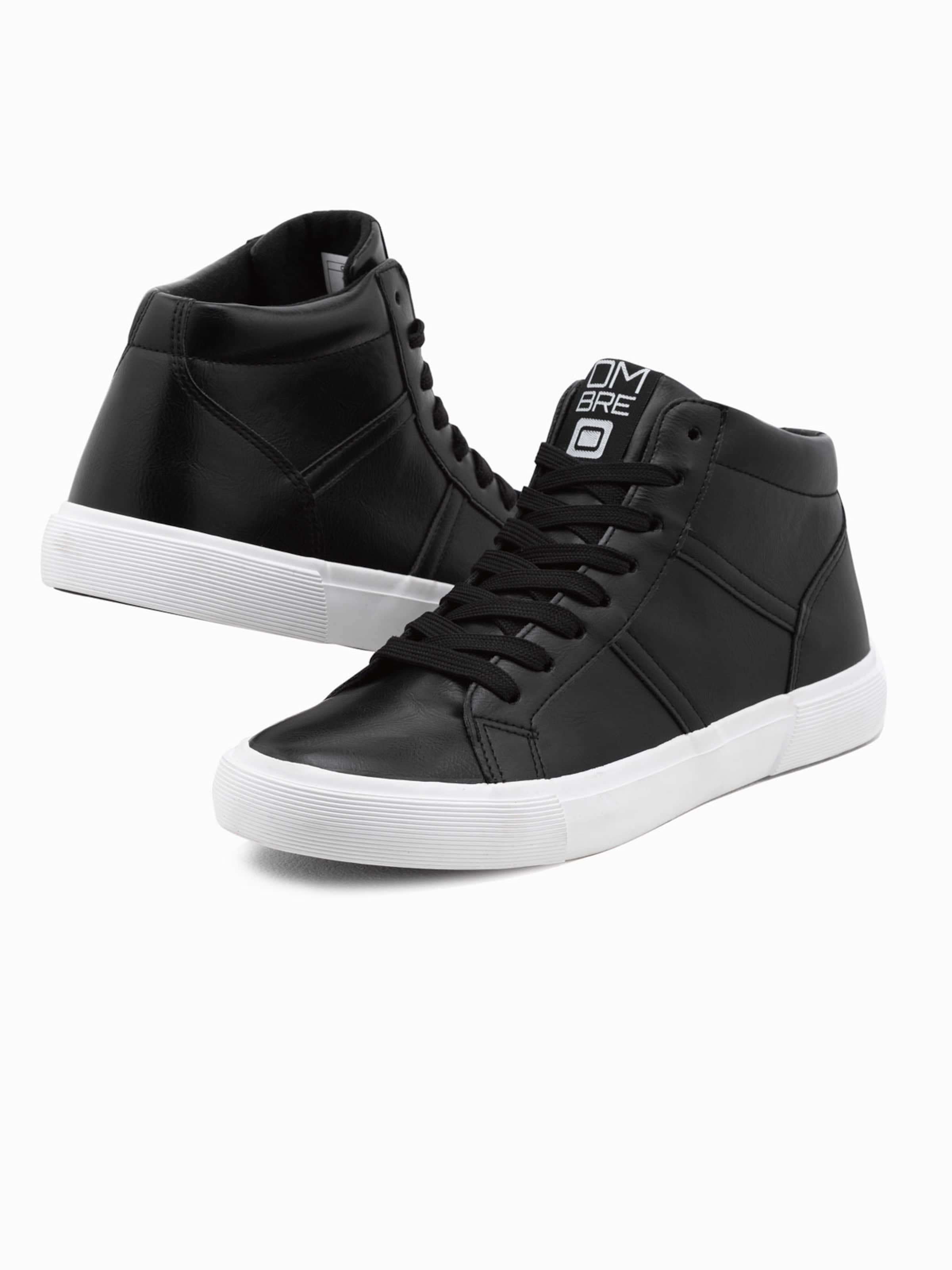 Ombre High-top trainers in Black