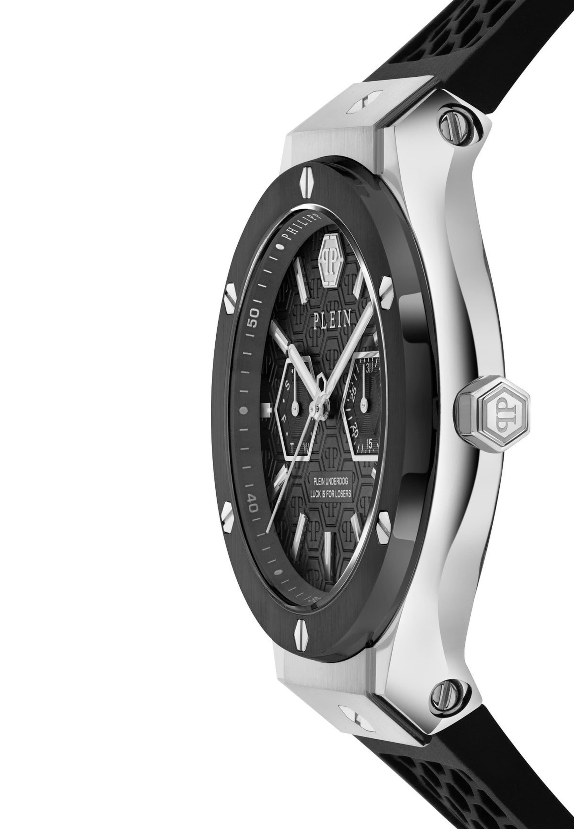 Orologio analogico 'Underdog' di Philipp Plein Watches in nero