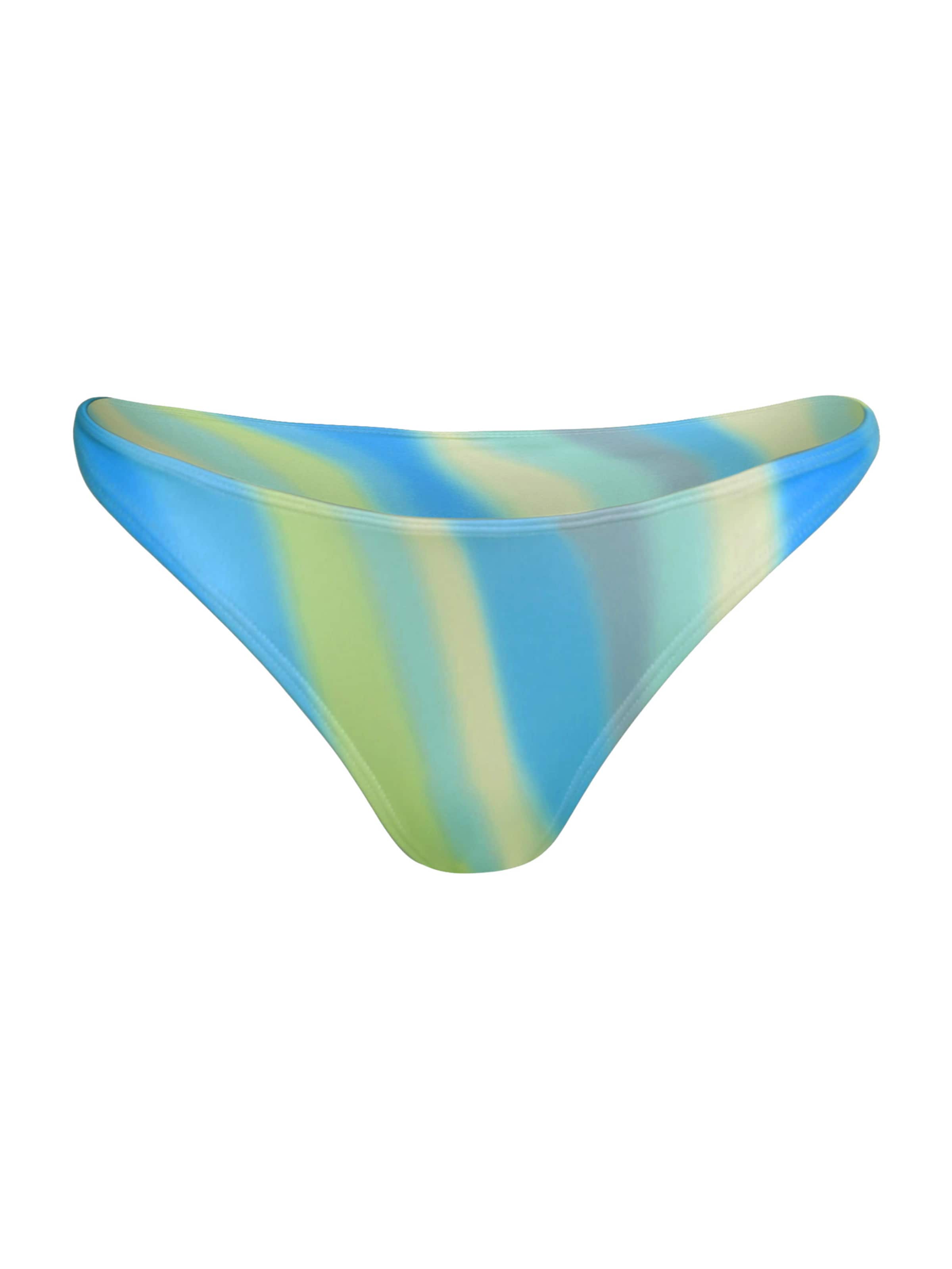 OW Collection Σλιπ μπικίνι 'HANNA' σε πράσινο: μπροστά