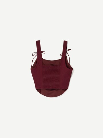 Bershka Top in Rood