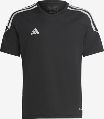 ADIDAS PERFORMANCE Functioneel shirt 'Tiro 23 League' in Zwart: voorkant