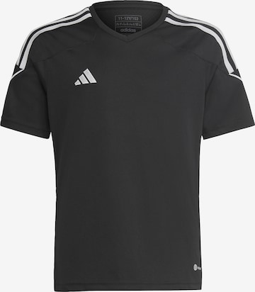 T-Shirt fonctionnel 'Tiro 23 League' ADIDAS PERFORMANCE en noir : devant