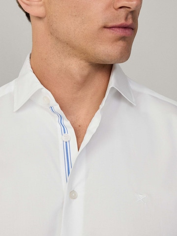 Hackett London Slim Fit Hemd in Weiß
