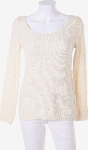 Morgan Sweater & Cardigan in S in White: front