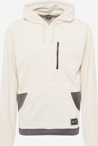 Pullover sportivo 'SANTA' di Hurley in beige: frontale