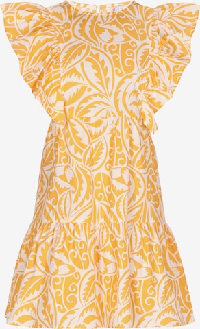 Robe d’été IZIA en jaune : devant