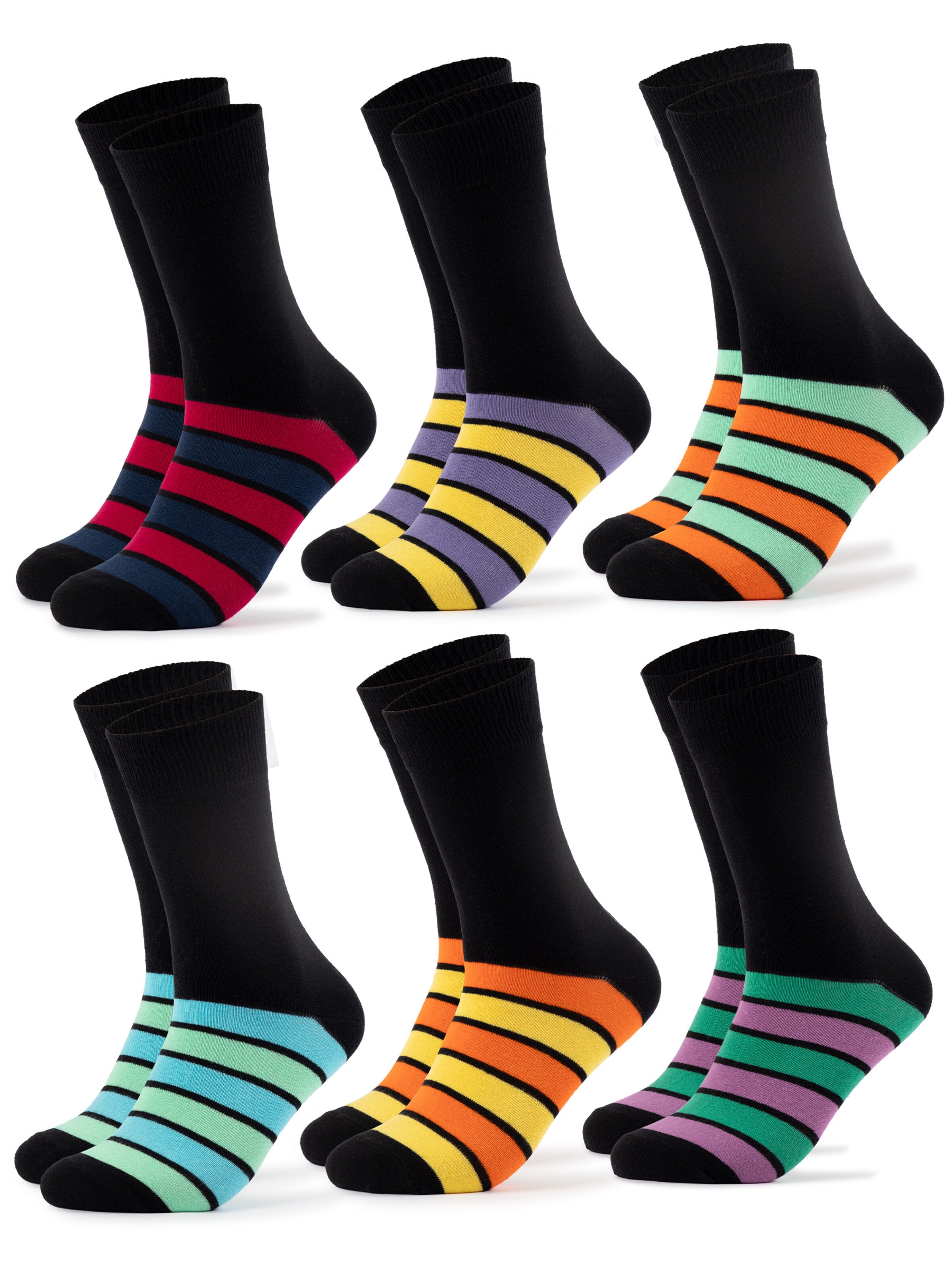 Occulto Socken 'Moritz'‌‌‌‌‌‌‌‌ in schwarz, Produktansicht