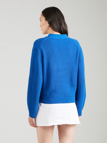 ABOUT YOU Knit Cardigan 'Sana' in Blue