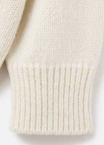 MANGO Sweater 'Juana' in Beige