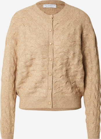 Lindex Knit cardigan 'Nova' in Beige: front