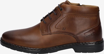 JOSEF SEIBEL Lace-up shoe in Brown: front