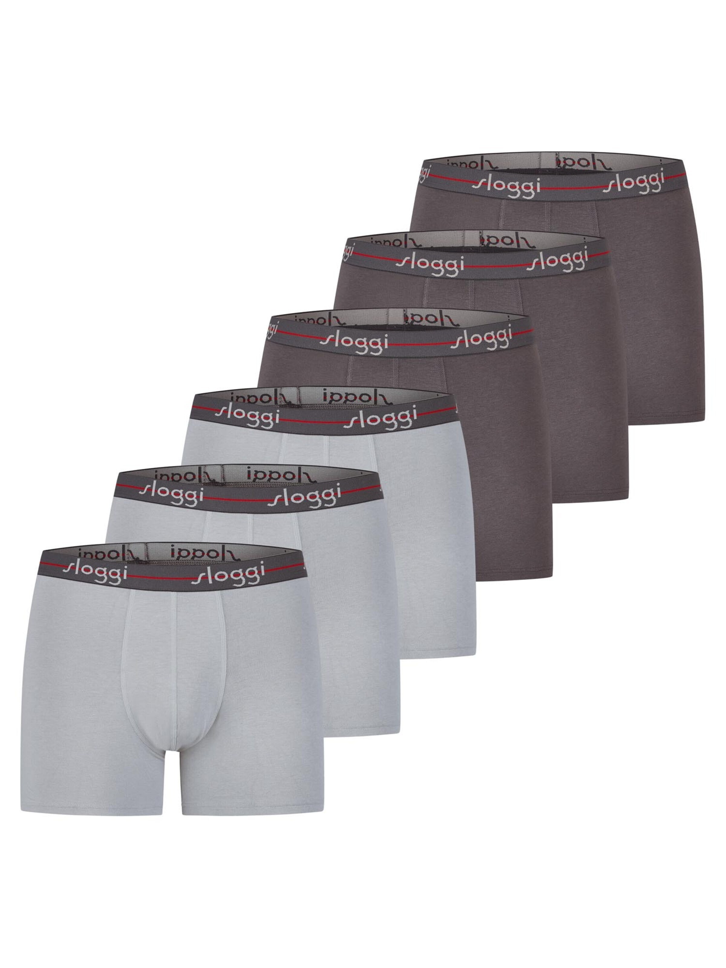 SLOGGI Boxershorts 'men Start'‌‌‌‌‌‌‌‌‌ in Grau: Vorderseite