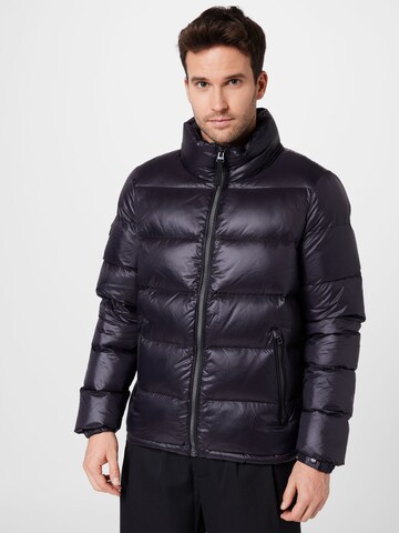 Superdry Between-Season Jacket 'Luxe Alpine' in Black: front