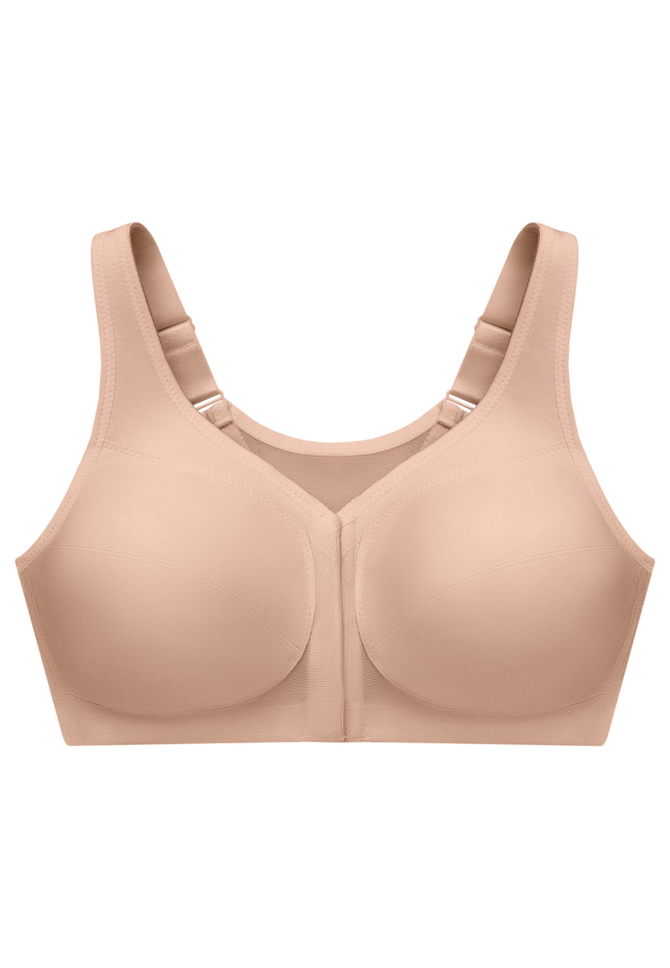 GLAMORISE Minimiser Bra 'MagicLift' in Brown