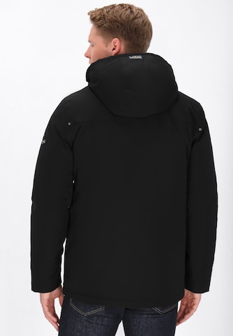 Veste fonctionnelle 'Anorak' Schmuddelwedda en noir