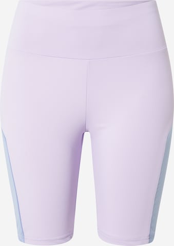 Urban Classics Skinny Shorts in Lila: Vorderseite