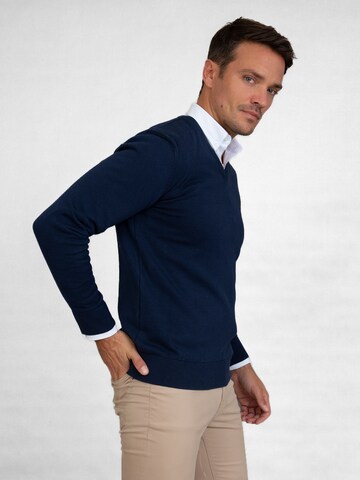 Sir Raymond Tailor Sweater 'Axels' in Blue