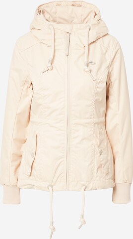 Ragwear Between-Season Jacket 'DANKA' in Beige: front