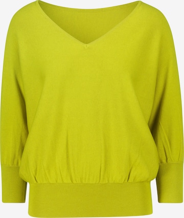 Pull-over zero en vert : devant