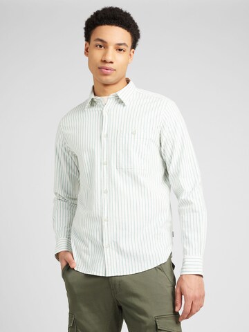 s.Oliver Regular fit Button Up Shirt in White: front