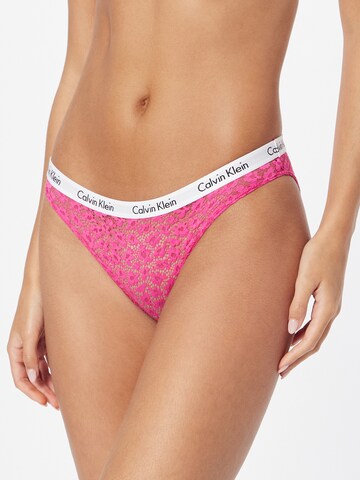 Calvin Klein Underwear - Braga en rosa: frente