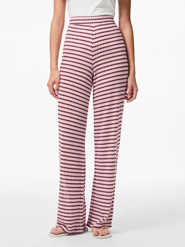 PIECES Loosefit Broek 'PCJeya' in Roze: voorkant