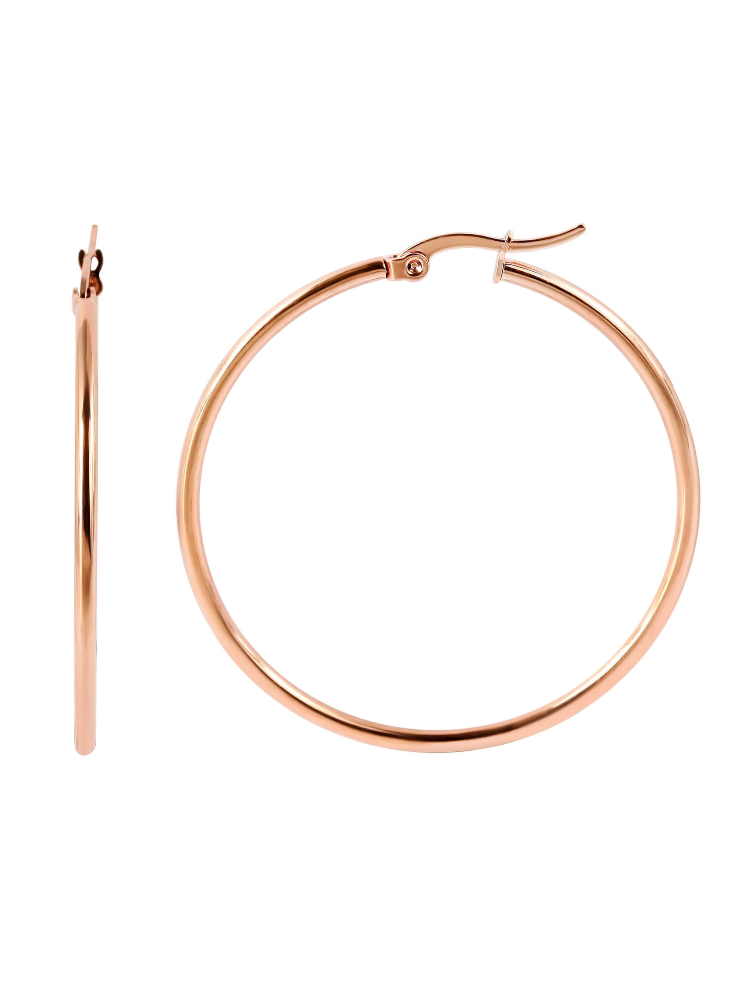 Akzent Ohrringe 'Saranja, langlebig'‌‌‌‌‌‌‌ in Gold: Vorderseite