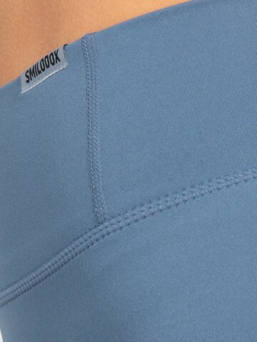 Skinny Pantalon de sport 'Advance Pro' Smilodox en bleu