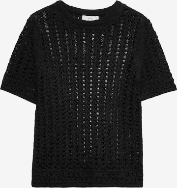 Pull-over Marks & Spencer en noir : devant