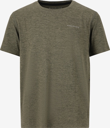ENDURANCE Funktionsshirt 'Abdon' in Braun: Vorderseite