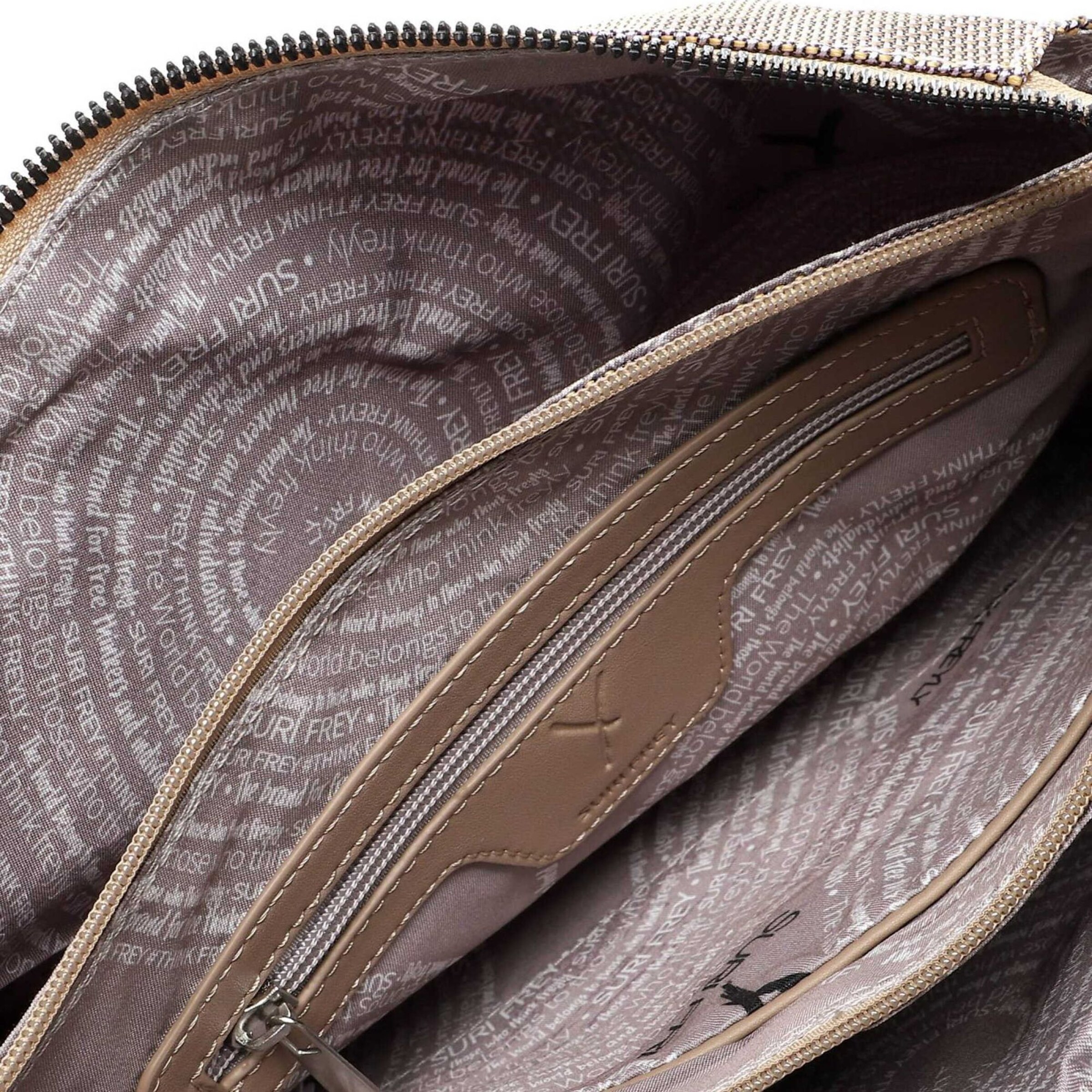 Sac bandoulière Suri Frey en gris