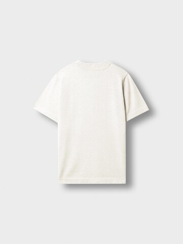 Burocs Shirt 'Slim Fine Knit' in White
