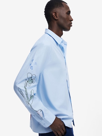 Desigual Regular fit Skjorta i blå
